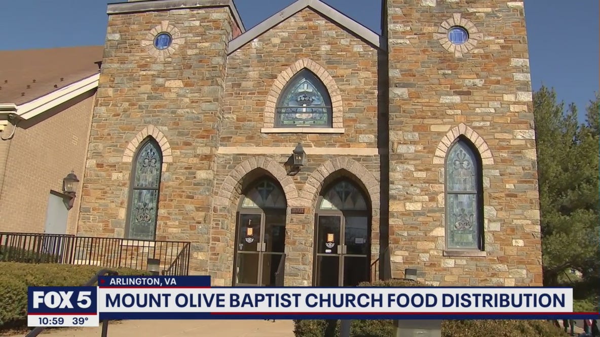 Virginia church hosts food drive for those in need